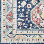 Fribourg Traditional Navy Area Rug