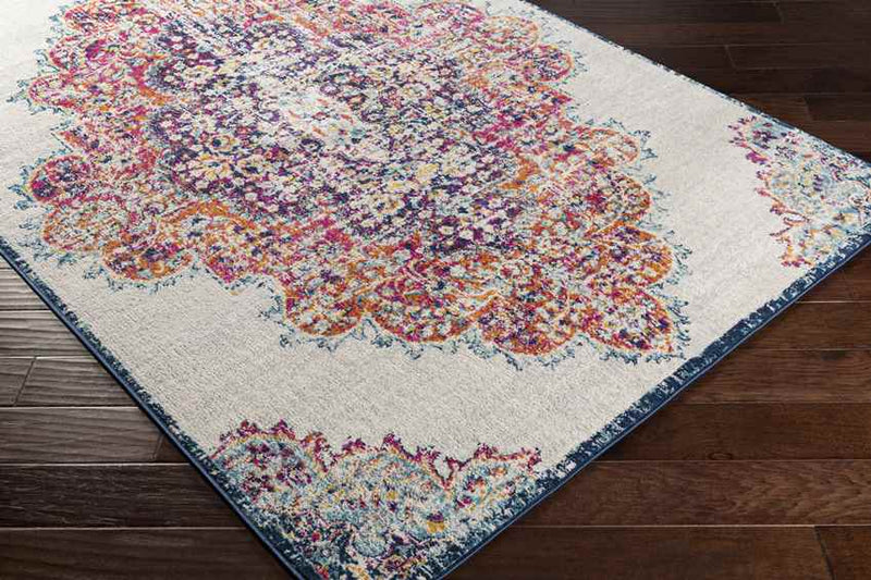 Arkens Traditional Cream Area Rug