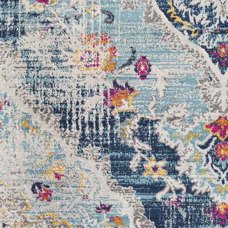 Brongerga Traditional Blue Area Rug