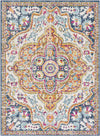 Deinum Traditional Navy Area Rug