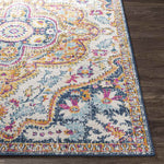 Deinum Traditional Navy Area Rug