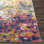 Delburen Modern Saffron Area Rug