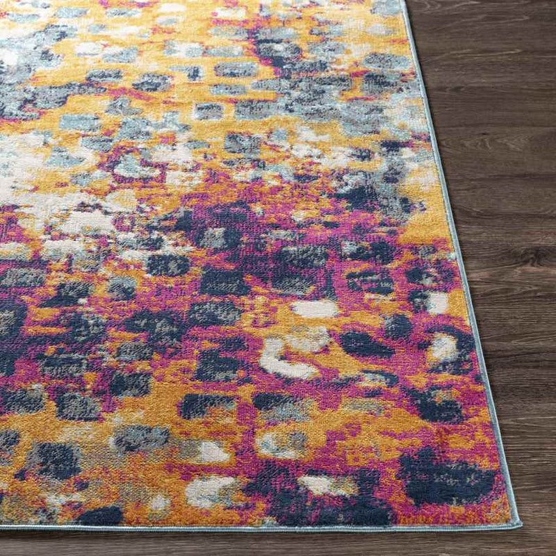 Delburen Modern Saffron Area Rug