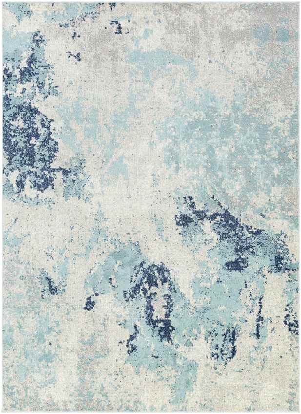 Giswil Modern Aqua Area Rug
