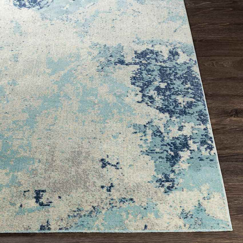 Giswil Modern Aqua Area Rug