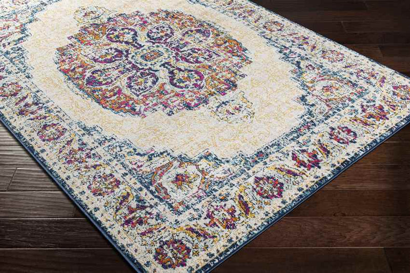 Baard Traditional Cream Area Rug