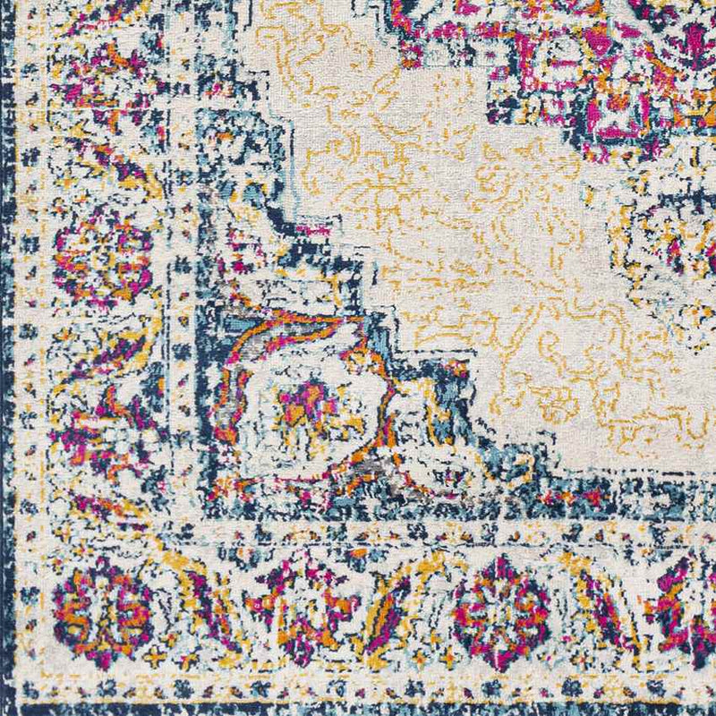 Baard Traditional Cream Area Rug