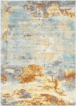 Baaium Modern Bright Yellow Area Rug