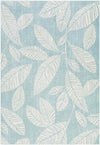 Bargebek Coastal Aqua Area Rug