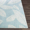 Bargebek Coastal Aqua Area Rug