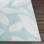 Bargebek Coastal Aqua Area Rug