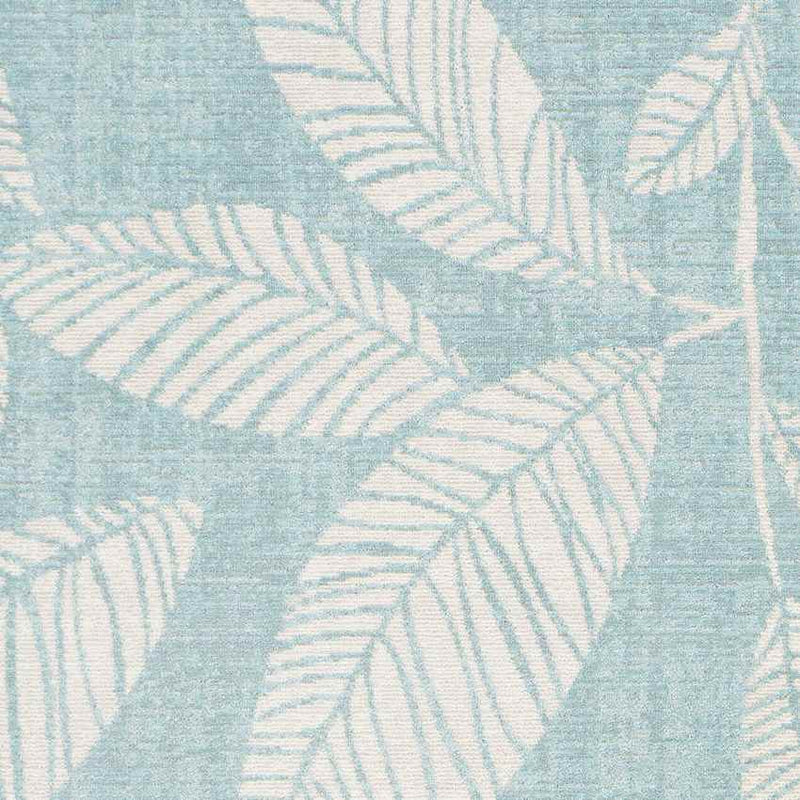 Bargebek Coastal Aqua Area Rug