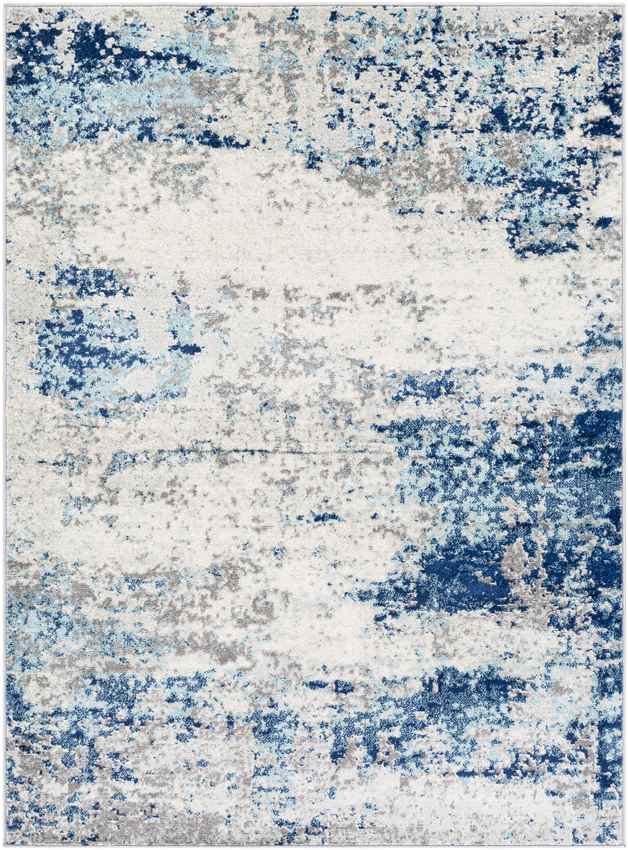 Boteburen Modern Dark Blue Area Rug