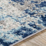 Boteburen Modern Dark Blue Area Rug