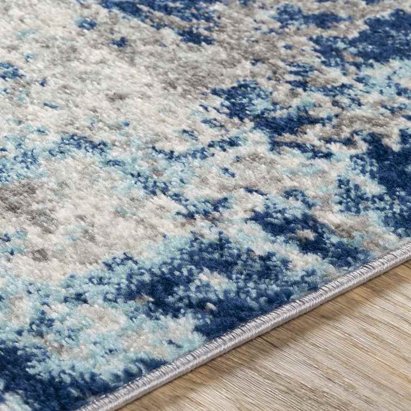 Boteburen Modern Dark Blue Area Rug
