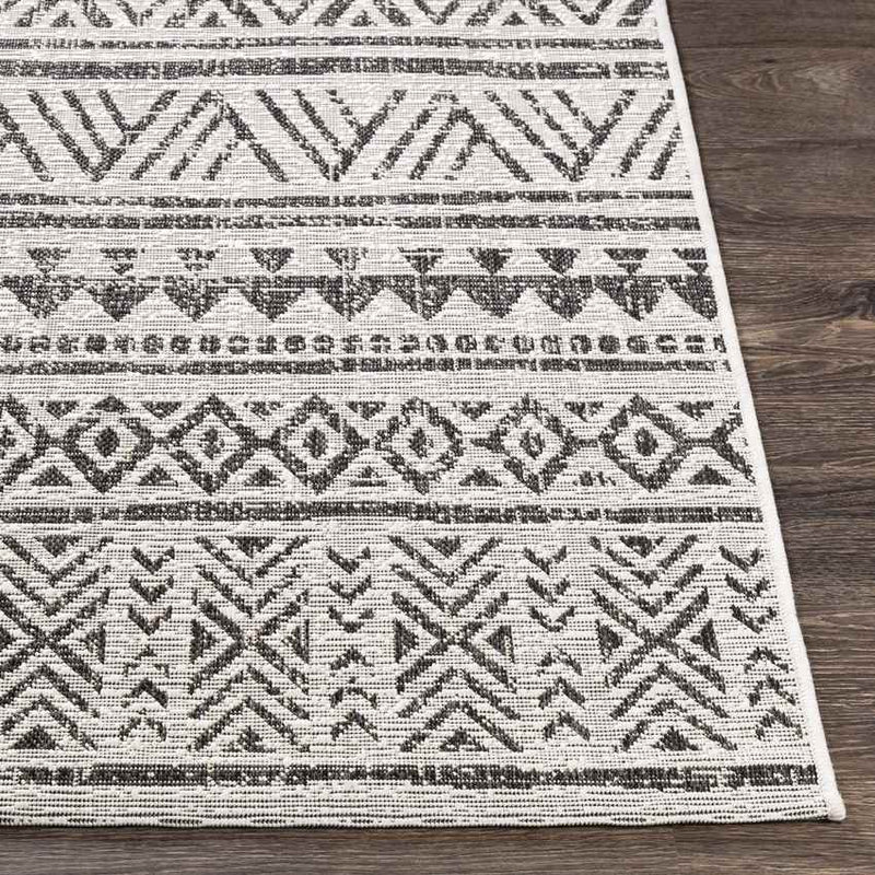 Elodie Global Black Area Rug
