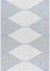 Okswerd Global Pale Blue Area Rug