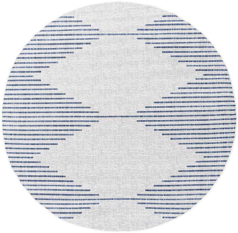 Okswerd Global Pale Blue Area Rug