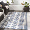 Aerdt Global Pale Blue Area Rug