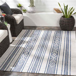 Aerdt Global Pale Blue Area Rug