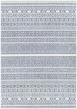 Zoelen Global Navy Area Rug