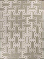 Zuiderrot Modern Beige Area Rug
