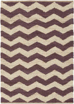 Zwarteweg Global Purple Area Rug