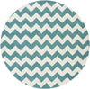 Zwiep Modern Teal Area Rug