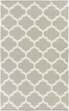 Zeddam Modern Light Gray Area Rug