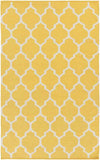 Zelhem Modern Saffron Area Rug