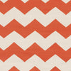 Zetten Modern Bright Orange Area Rug