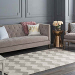 Zetten Modern Sage Area Rug