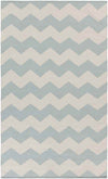 Zetten Modern Aqua Area Rug
