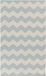 Zetten Modern Aqua Area Rug