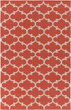 Zeumeren Modern Coral Area Rug