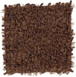 Veele Modern Dark Brown Area Rug