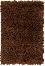 Veele Modern Dark Brown Area Rug