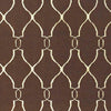 Hendon Modern Dark Brown Area Rug