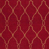 Hendon Modern Dark Red Area Rug