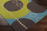 Wedde Modern Olive Area Rug