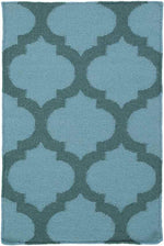 Wigton Cottage Teal Area Rug