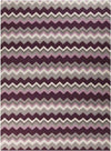 Weende Modern Dark Purple Area Rug