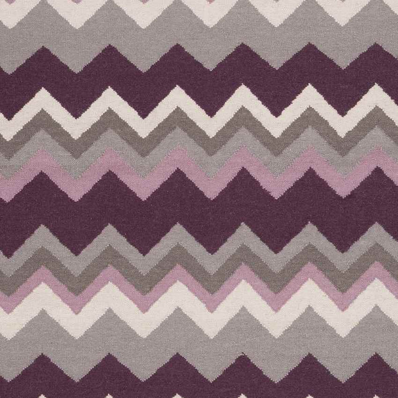 Weende Modern Dark Purple Area Rug