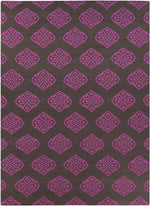 Sellingen Modern Fuschia Area Rug