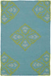 Sellingen Modern Teal Area Rug