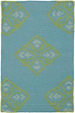 Sellingen Modern Teal Area Rug