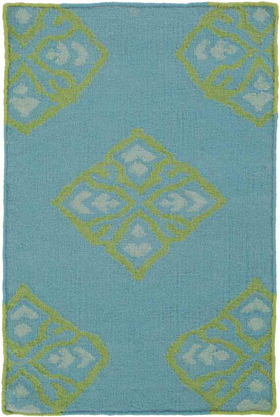Sellingen Modern Teal Area Rug