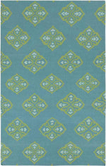 Sellingen Modern Teal Area Rug