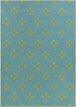 Sellingen Modern Teal Area Rug