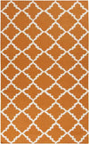 Selwerd Modern Burnt Orange Area Rug